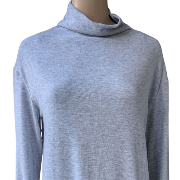 Aritzia Wilfred Free Lounge Mockneck Pullover - Lightweight Soft Minimalist - S - Picture 3 of 7